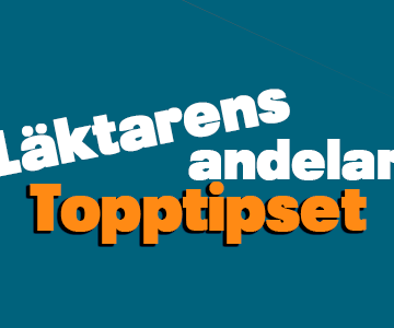 Läktarens andelar – Topptipset – Tisdag 2/3
