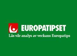 Europatipset 13/4 – Tips & analys