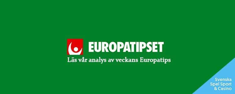 Europatipset 2/4 – Tips & analys