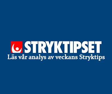 Stryktipset 26/6 – Tips & analys