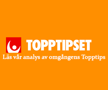 Topptipset 15/1 » Tips & analys