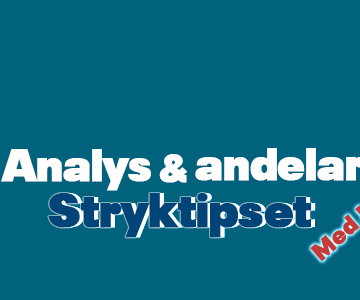 Stryktipset 22/5 – Tips & analys