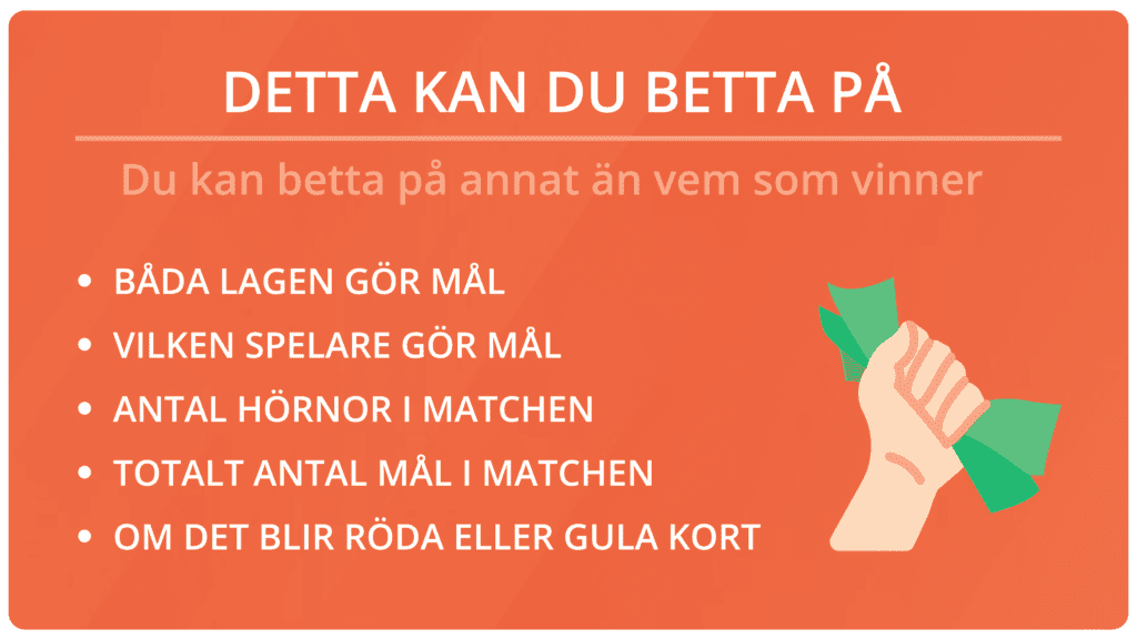 Detta kan du betta på